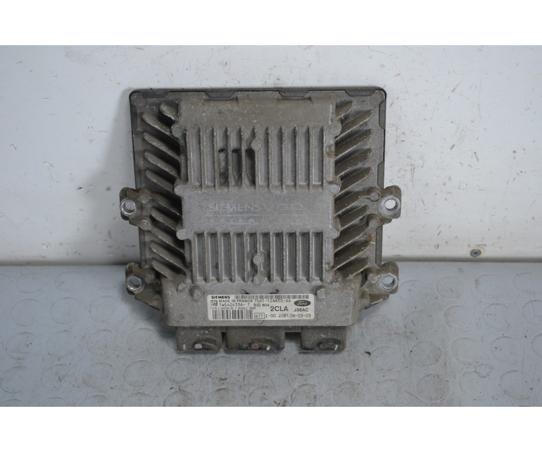 Centralina ECU Ford Fiesta V 1.4 TDCi dal 2002 al 2008 Cod 7s61-12a650-aa  1643207579468