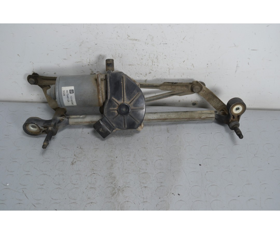 Motorino Tergicristallo Anteriore Opel Corsa D dal 2006 al 2014 Cod 13182340  1643876535789