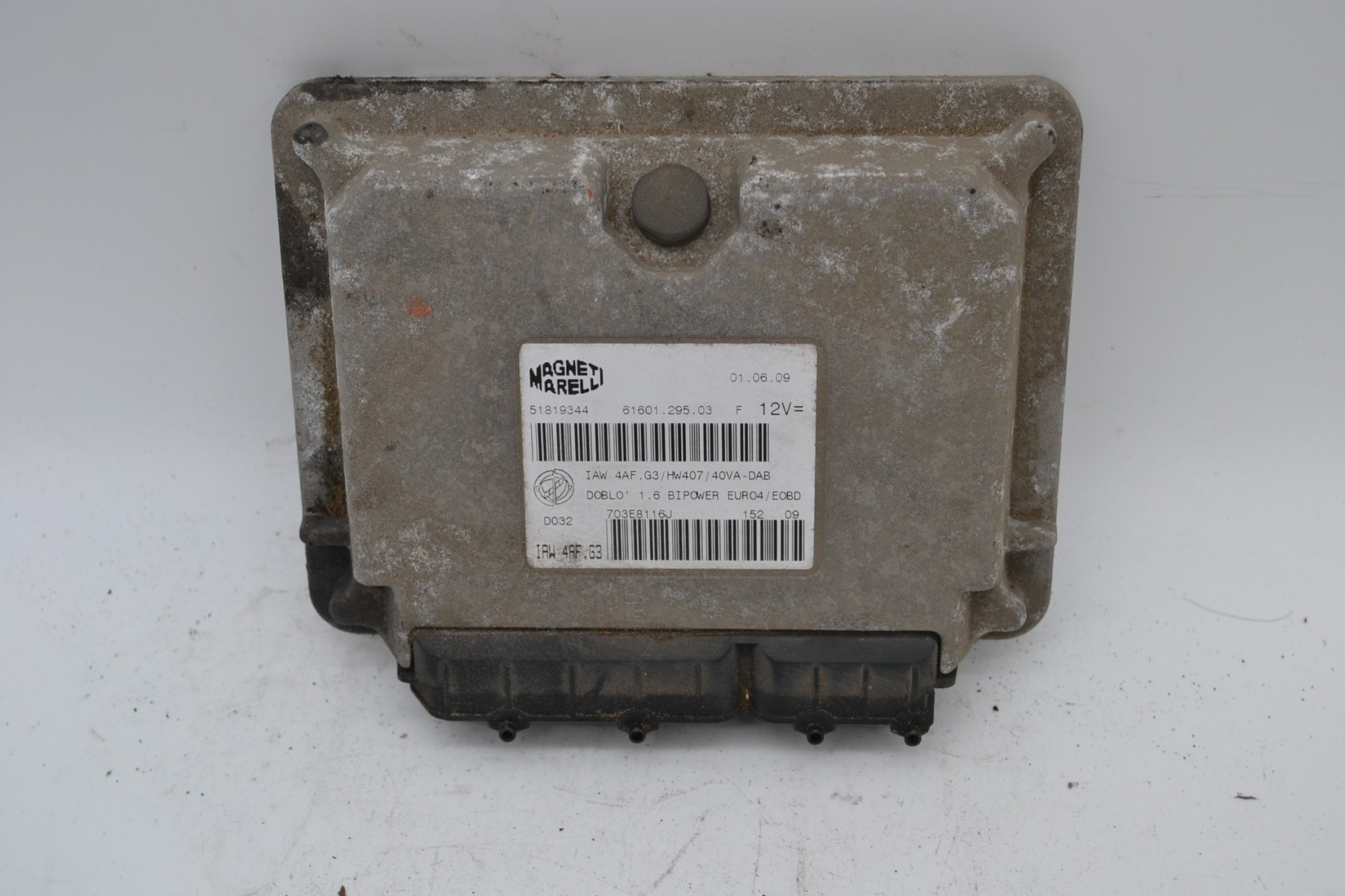 Centralina ECU Fiat Doblo 1.6 dal 2006 al 2009 Cod 51819344  1643988403679