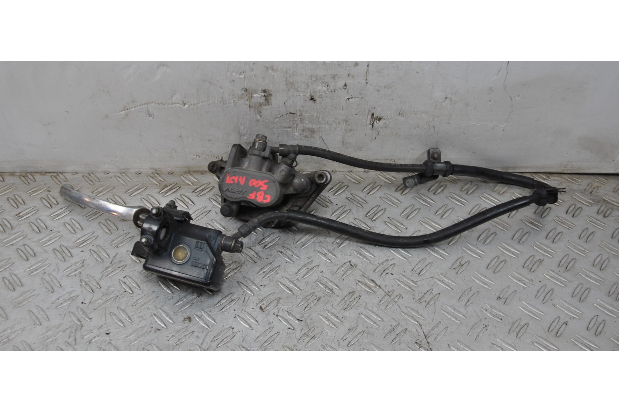 Pompa E Pinza Freno Anteriore Honda CBF 500 Dal 2004 al 2006  1644399373292