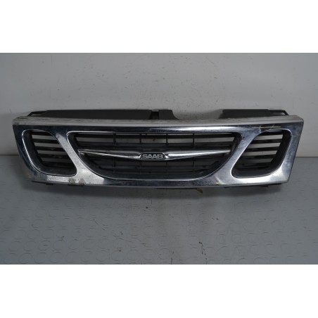 Griglia Anteriore Saab 9-3 dal 1998 al 2003 Cod 4677894  1644418717076