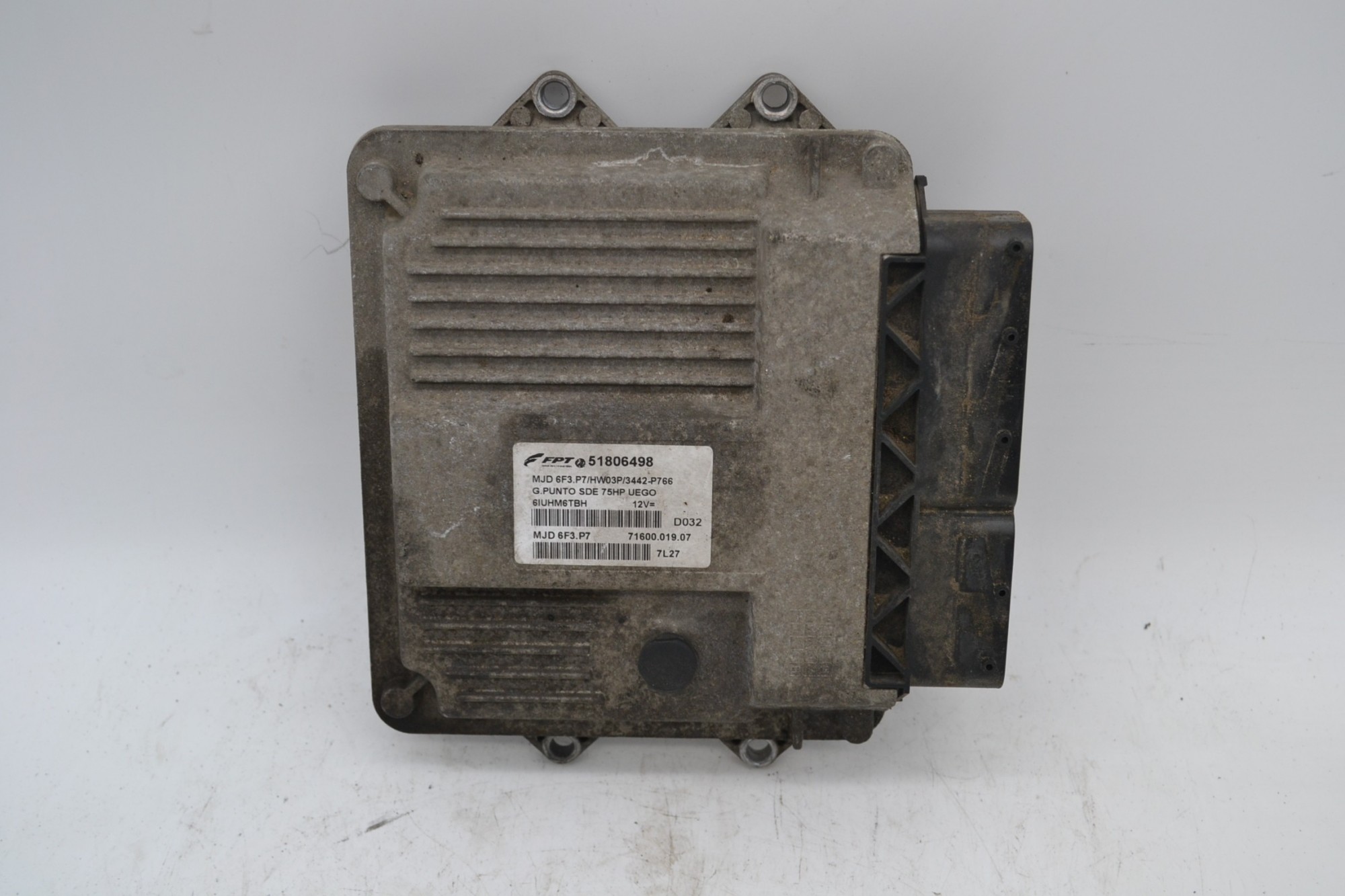 Centralina ECU Fiat Grande Punto 1.3 MJD dal 2005 al 2018 Cod 51806498  1645024532473