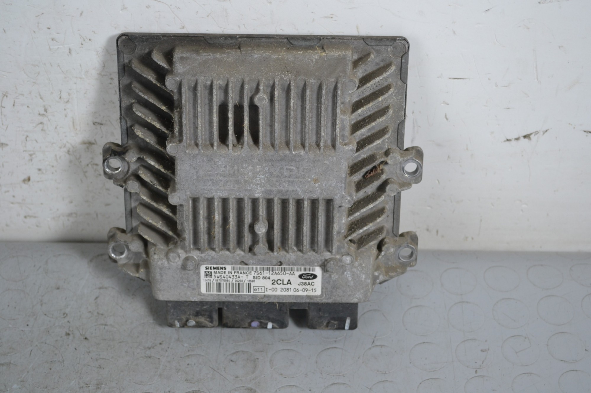 Centralina ECU Ford Fiesta V 1.4 TDCi dal 2002 al 2008 Cod 7s61-12a650-aa  1646140567493