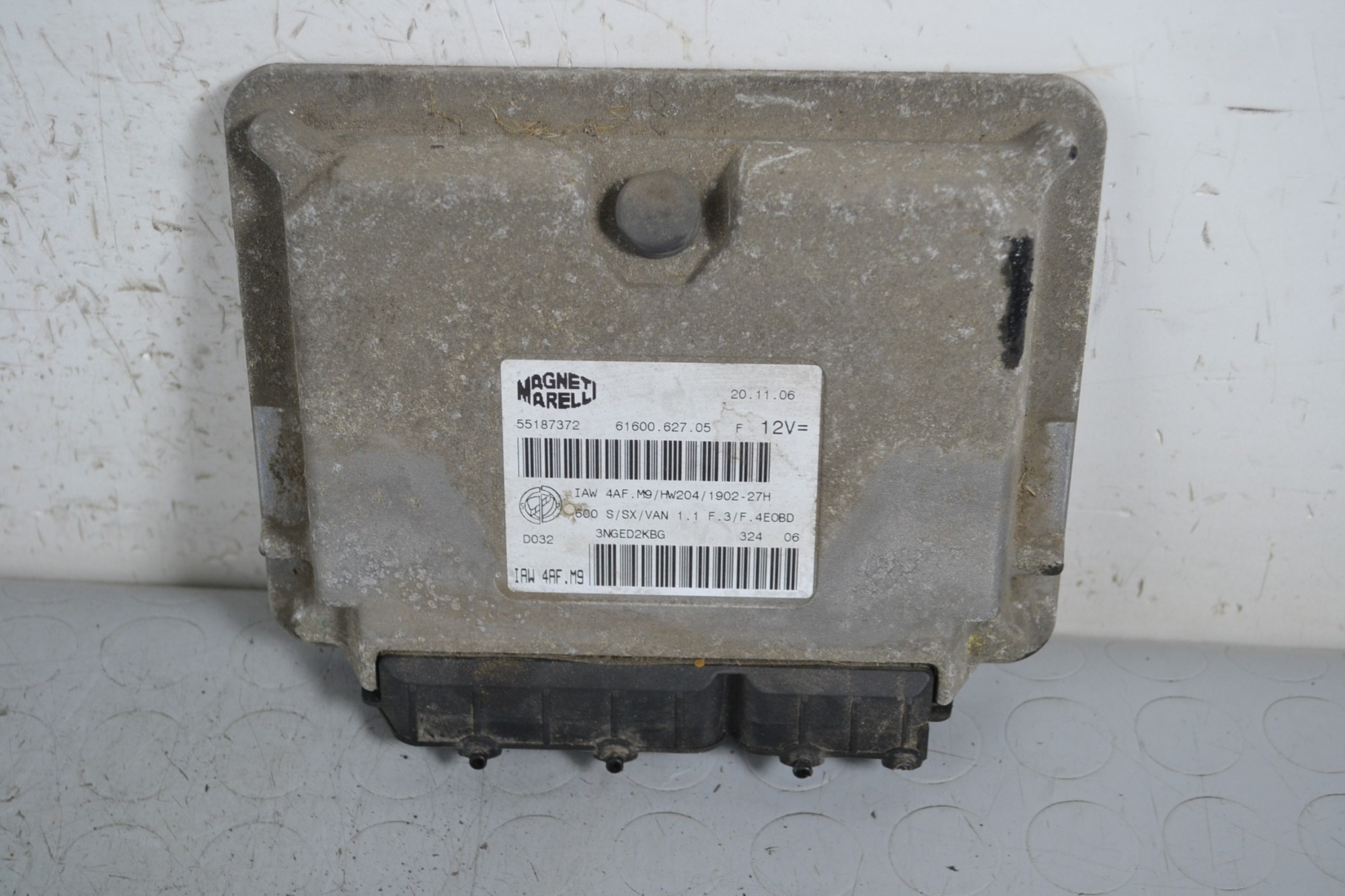 Centralina ECU Fiat Seicento 1.1 dal 2000 al 2010 Cod 55187372  1646230579207