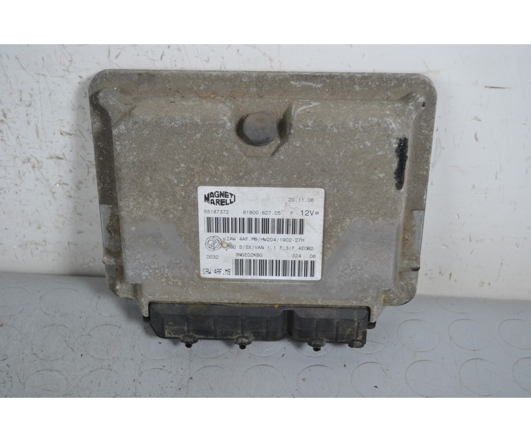 Centralina ECU Fiat Seicento 1.1 dal 2000 al 2010 Cod 55187372  1646230579207