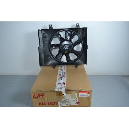 Elettroventola Radiatore Kia Picanto SA dal 2004 al 2011 Cod 2538007500  1646315409726