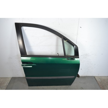 Portiera sportello anteriore DX Fiat Ulysse Dal 2002 al 2008 verde  1646815510069