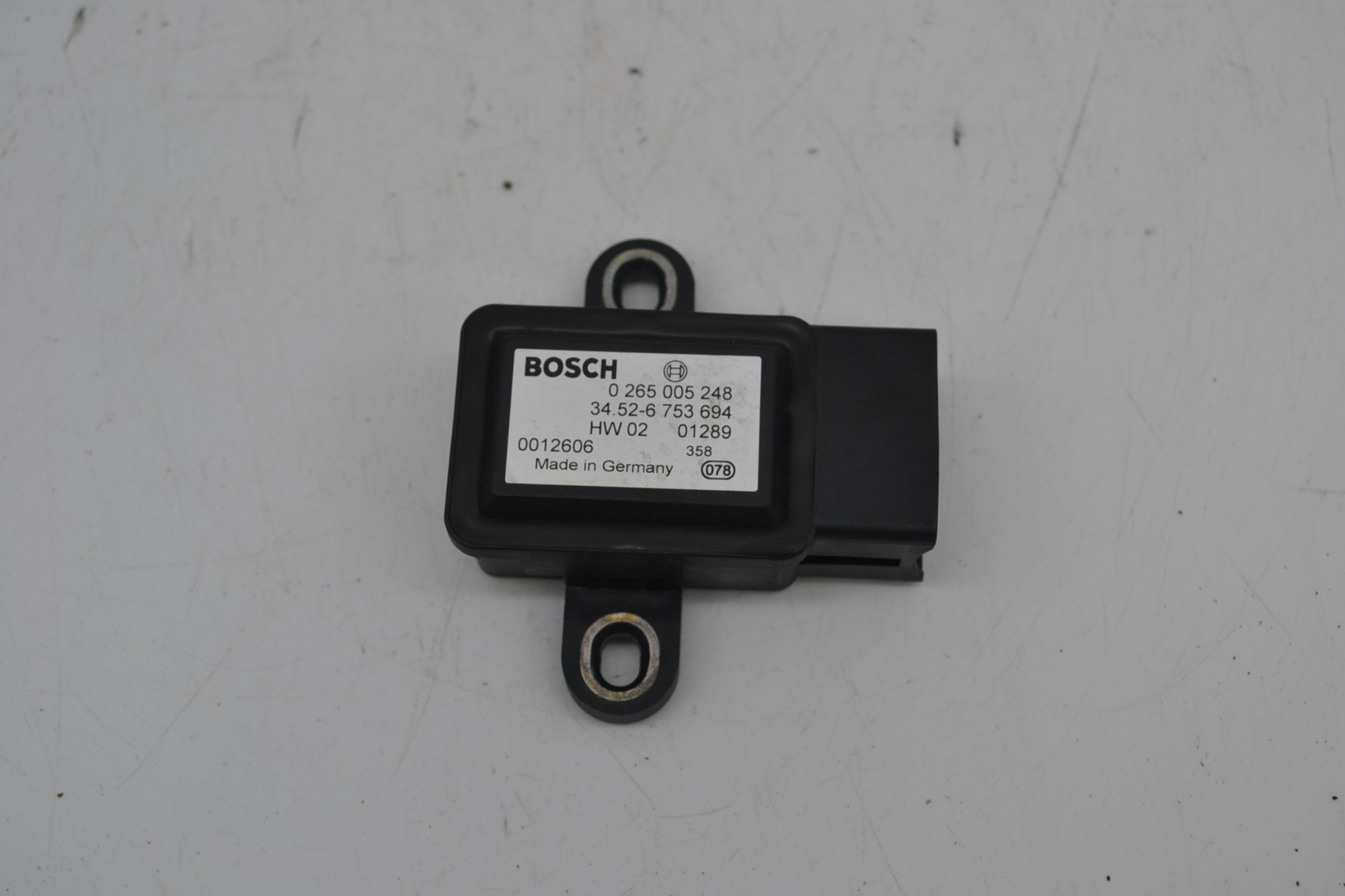 Sensore imbardata Bmw Serie 5 E39 Dal 1995 al 2003 Cod 0265005248  1646924059794