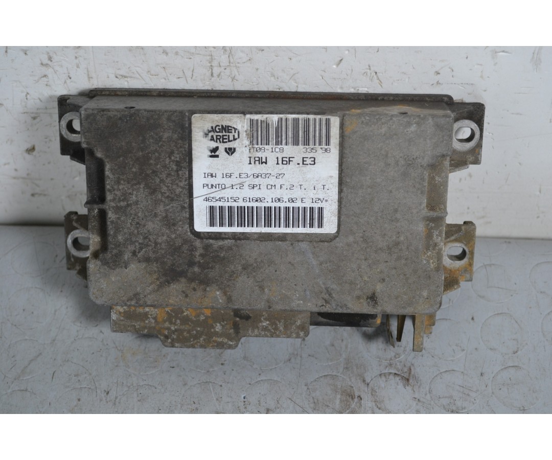 Centralina ECU Fiat Punto Dal 1993 al 1999 Cod IAW16F.E3 1.2 benzina  1647009069936