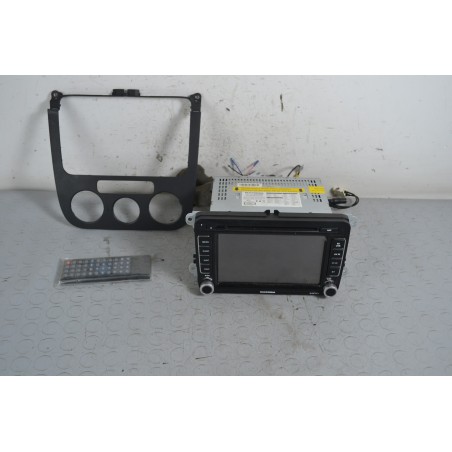 Display Computer di Bordo + Caricatore CD Volkswagen Touareg dal 2002 al 2010 Cod m-0f7070  1648024335167