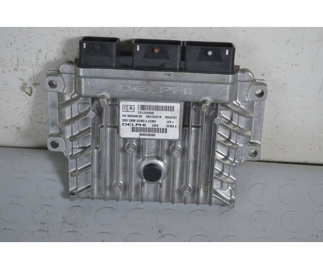 Centralina ECU Peugeot 407 dal 2004 al 2012 Cod 9663548180  1648563409169