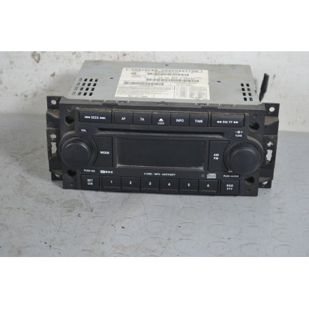 Autoradio lettore cd Jeep Compass Dal 2006 al 2016 Cod P05064362AA  1649141658597