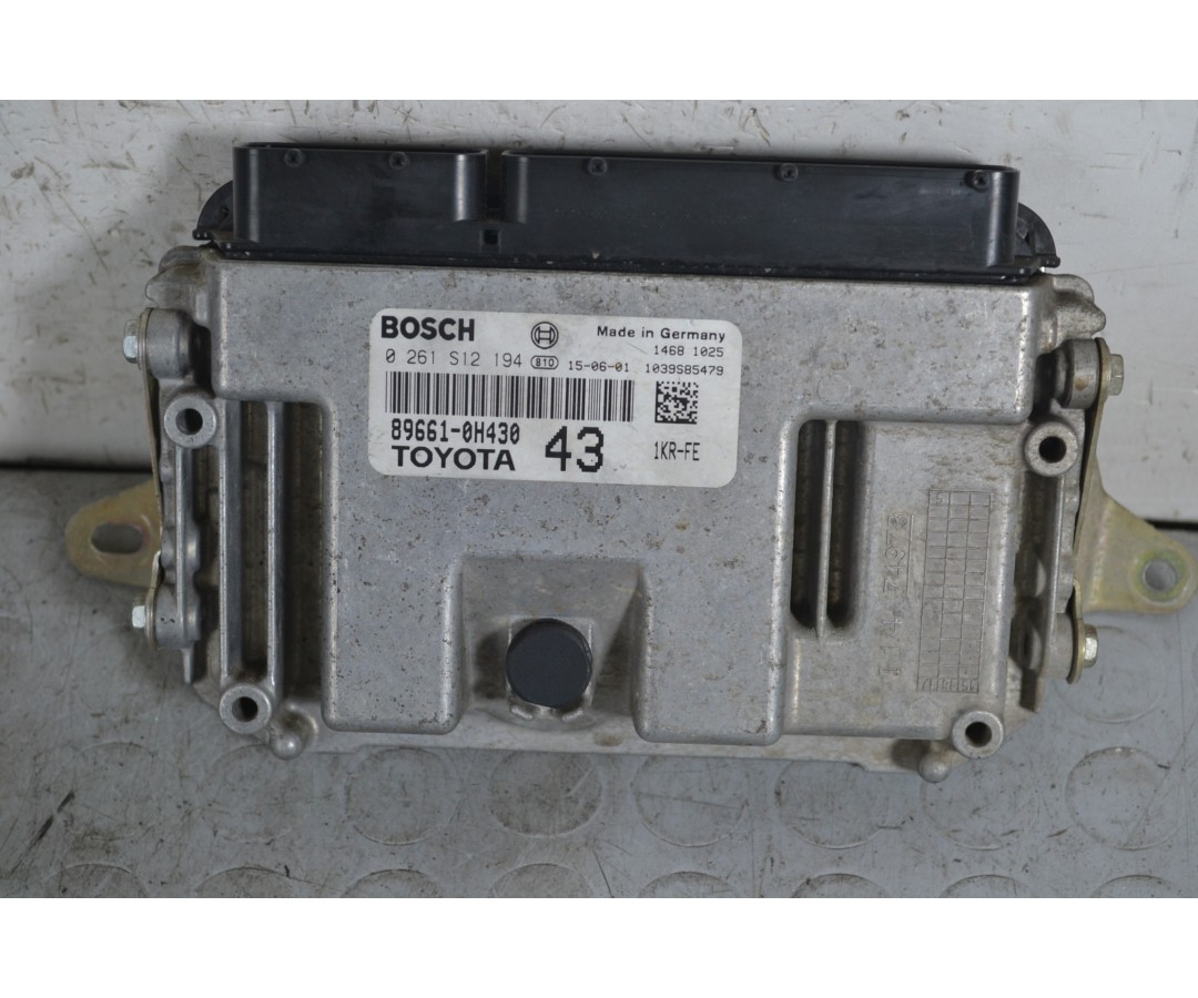 Centralina ECU Citroen C1 dal 2012 al 2021 Cod 89661-0h430  1649425529629