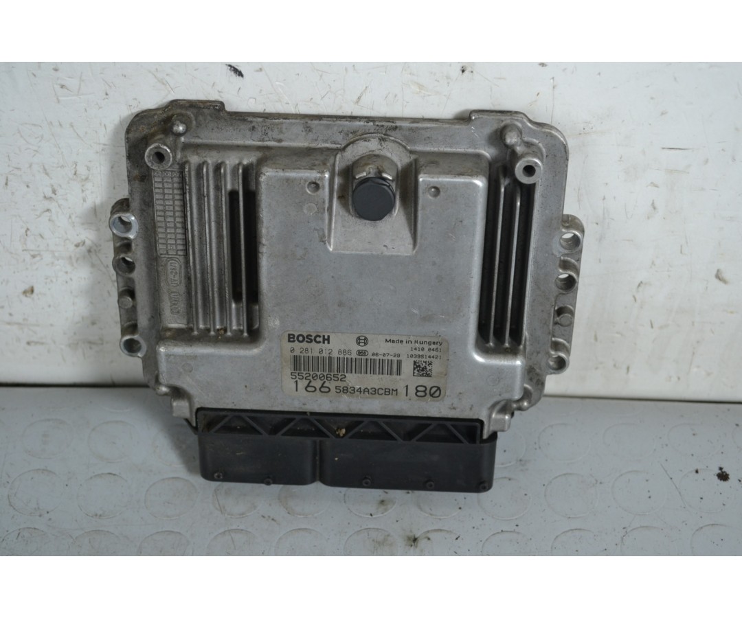 Centralina ECU Alfa Romeo 166 2.4 JTD 20V dal 1997 al 2007 Cod 55200652  1650006555951