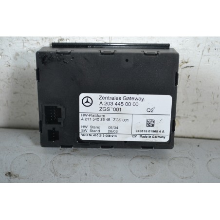 Centralina Gateway Mercedes Classe C W203 dal 2000 al 2007 Cod a2034450000  1650961174280