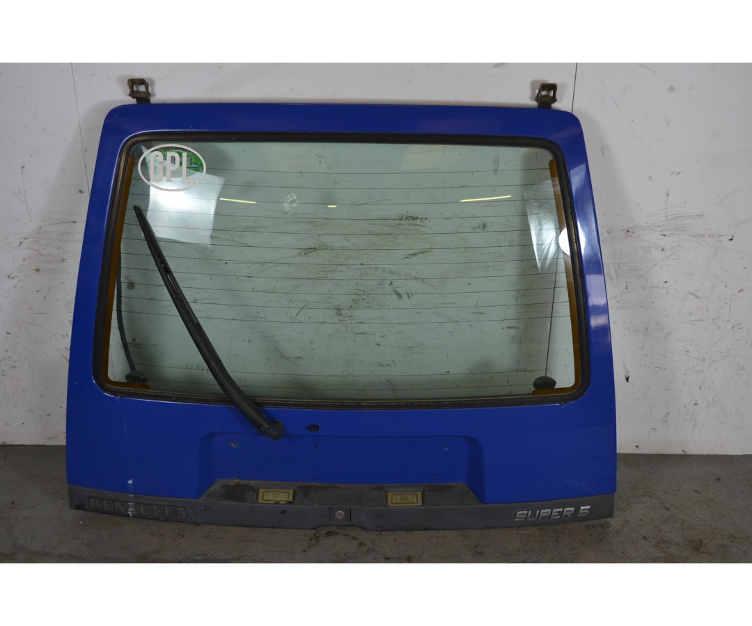 Portellone bagagliaio posteriore Renault Super 5 Dal 1984 al 1996 Blu  1650961565200