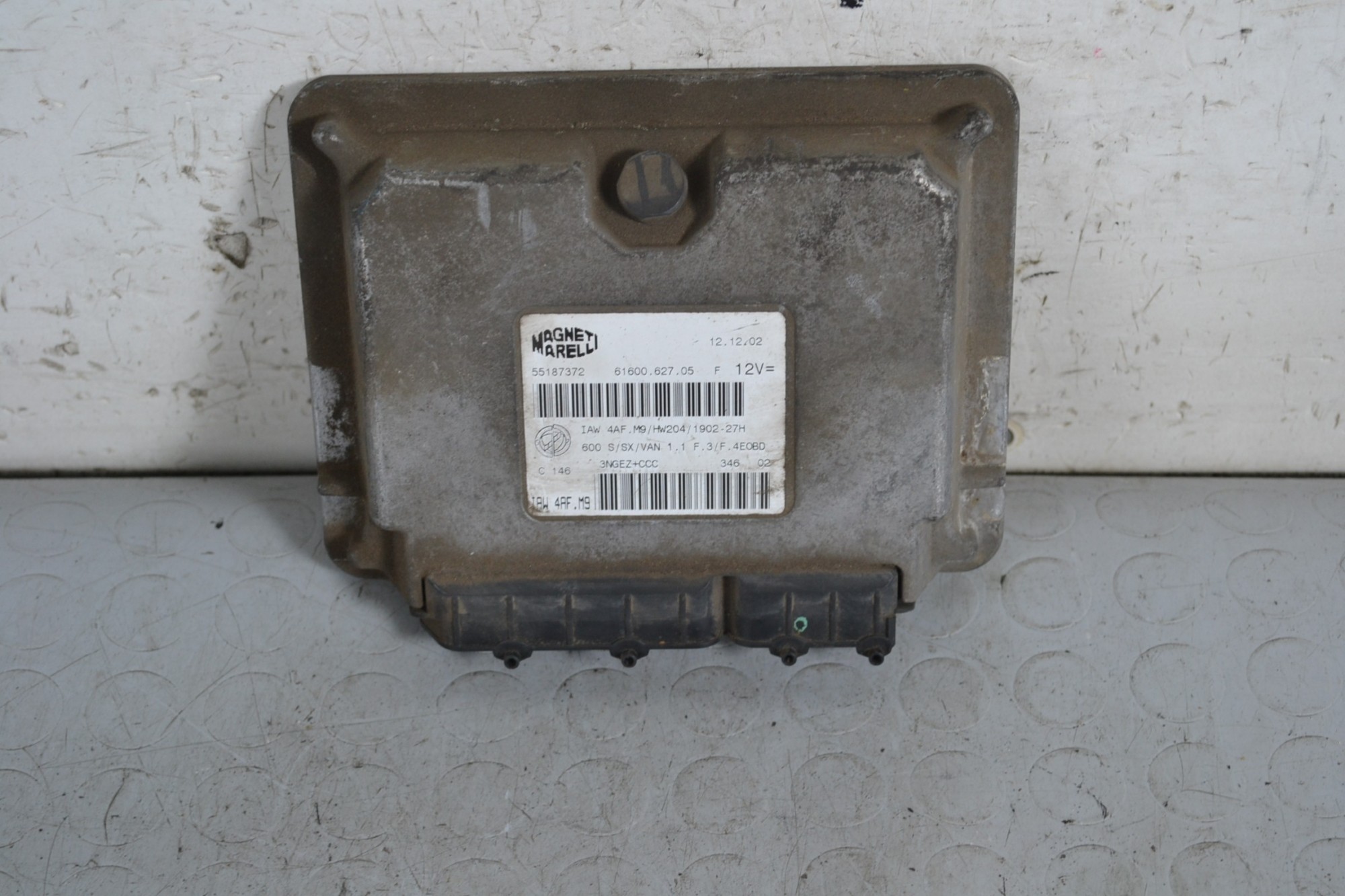 Centralina ECU Fiat Seicento 1.1 dal 2000 al 2010 Cod 55187372  1650985703411