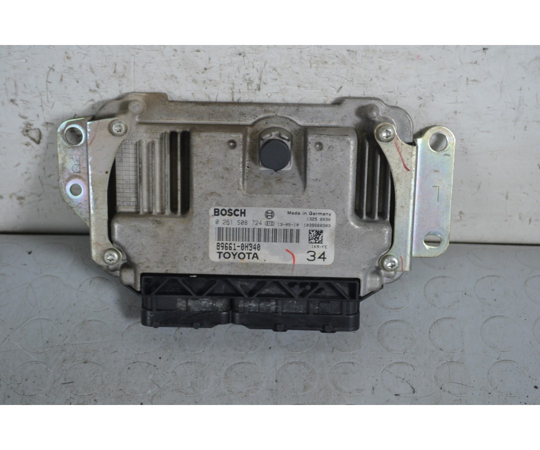 Centralina ECU Toyota Aygo dal 2005 al 2014 Cod 89661-0h340  1651043411088