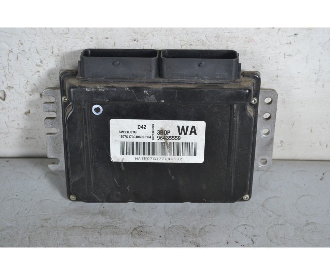 Centralina ECU Chevrolet Kalos dal 2002 al 2008 Cod 96435559  1651070625786