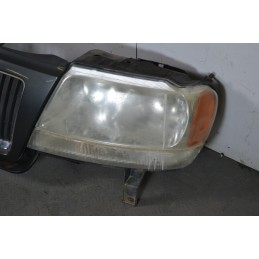 Griglia Anteriore Completa di Fari Jeep Grand Cherokee dal 2002 al 2004 Cod K68086539AA Cod K68086538AA  1652262044743