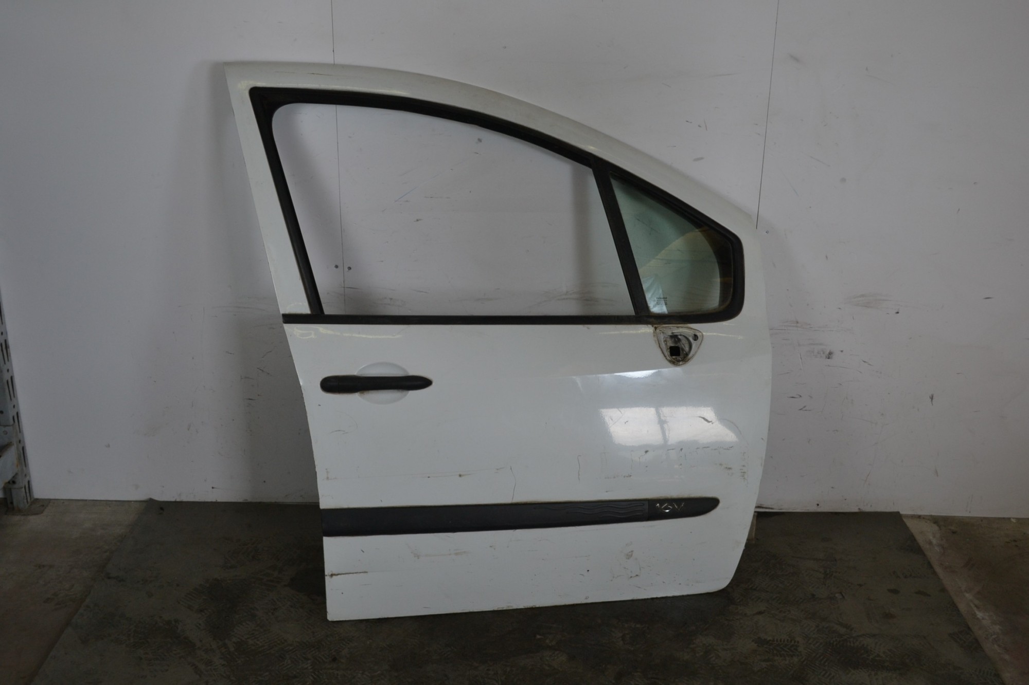 Portiera sportello anteriore DX Renault Modus Dal 2004 al 2013 Colore bianco  1653550147412