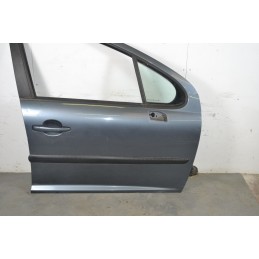 Portiera sportello anteriore DX Peugeot 207 Dal 2006 al 2015 Colore grigio antracite  1654852053920