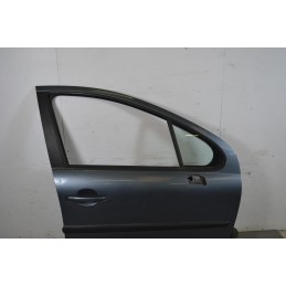 Portiera sportello anteriore DX Peugeot 207 Dal 2006 al 2015 Colore grigio antracite  1654852053920