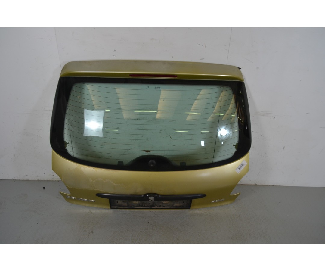 Portellone bagagliaio Posteriore Giallo Peugeot 206 dal 2003 al 2012  1633340139186